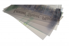 Lexanplatte transparent ca. 195x320x1,5mm