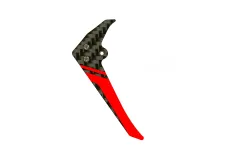 Rakonheli Leitwerk Set aus Carbon in orange für Blade Nano CPX, Nano CPS, Nano S2 und Nano S3