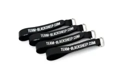 TBS Micro Klettbänder mit Metal Schlaufe 190x13mm 4Stück