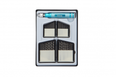 PROFILINE HSS Bohrerset 40-tlg. Ø 0,3 - 2,5 mm
