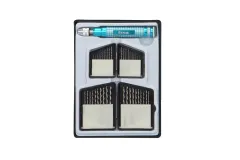 PROFILINE HSS Bohrerset 40-tlg. Ø0,3-2,5mm