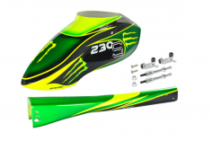 Microheli Rumpf in Green Monster Design für Blade 230S und 230S V2