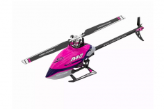 OMPHobby M2 Heli Edition 2020 in dull purple, integrierter OMP Empfänger, Anschluss für S-BUS und DSMX, BNF