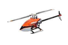 OMPHobby M2 Heli Edition 2020 in charm orange, integrierter OMP Empfänger, Anschluss für S-BUS und DSMX, BNF