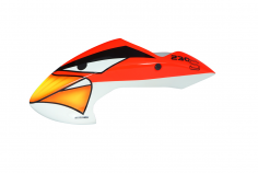 Microheli Fiberglas Haube Angry Bird V2 im rotem Design für den Blade 230 S und 230S V2