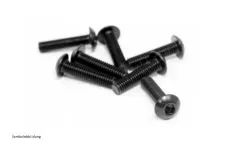 Linsenkopfschrauben M4x18 10Stück