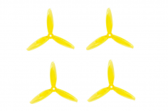 Gemfan FPV Race Propeller WINDANCER 5043 5×4,3x3 in gelb transparent