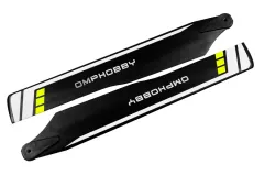 OMPHobby Ersatzteil Hauptrotorblätter 175mm in gelb für OMPHobby M2 Explore und M2 2020