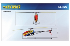 Align T-REX 650X Dominator Super Combo für 12S