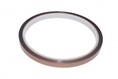 Hochtemperatur Polyimid Klebebandfolie gold/braun bis 350°C, 32 Meter, 9mm Breit