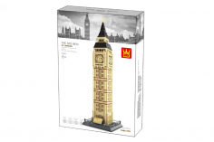 Wange Klemmbausteine - Big Ben Elizabeth Tower - 1666 Teile