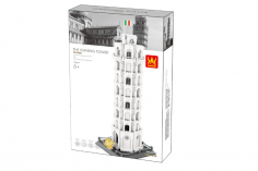 Wange Klemmbausteine - Der schiefe Turm von Pisa - 1334 Teile