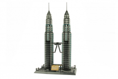 Wange Klemmbausteine - Petronas Towers Kuala Lumpur - 1175 Teile