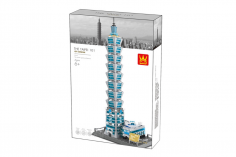 Wange Klemmbausteine - Taipei 101 Taiwan - 1512 Teile