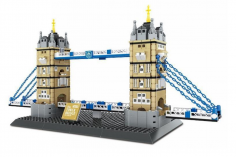 Wange Klemmbausteine - Tower Bridge London - 969 Teile