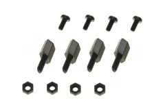 Distanzbolzen Set aus Nylon 10mm M2