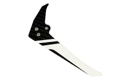 Rakonheli Leitwerk Set aus Carbon in silber für Blade 120S und 120S2