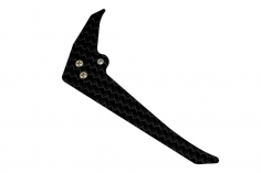 Rakonheli Leitwerk Set aus Carbon in schwarz für Blade 120 S, 120 S2