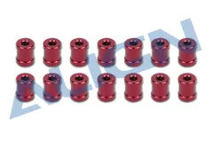 Align Chassis Verbindungsbolzen in rot für T-REX 650X