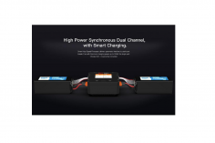 iSDT DUO SMART CHARGER P10 - 2x250W, 10A, 2x6S Lipo