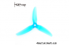 HQ Dreiblatt Propeller 4x2,5x3V2S je 2 Stück CW und CCW für 5mm Welle in blau