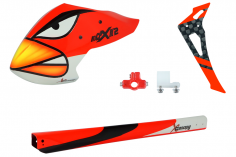 Microheli Fiberglas Speed Rumpf im Angry Bird Design für den Blade MCPX BL2