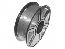 Flashforge Filament aus PLA (polylactic acid) SILK in Silber Metallglanz / Seidensilber Ø1.75mm 1kg 