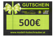 Geschenkgutschein 500€ PDF zum selbst ausdrucken