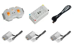 CaDA Panzer Antriebsset 1x Sender, 1x Empfänger mit Akku 3x M Motor