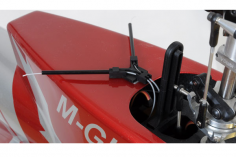 Mikado Antennenhalter flach, schwarz