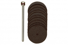 Proxxon Trennscheiben 22 mm 10Stück und 1 Träger
