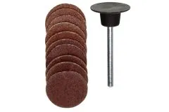 Proxxon Gummiteller 18mm, je 5Stück K 120 u. K150