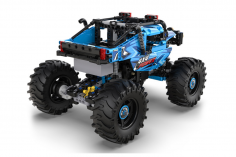 CaDA Klemmbausteine 4x4 Power Monster Truck RC Set RTR mit Fernsteuerung und Antriebsset - 699 Teile