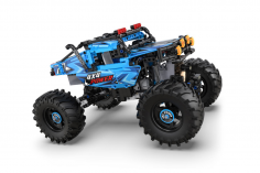 CaDA Klemmbausteine 4x4 Power Monster Truck RC Set RTR mit Fernsteuerung und Antriebsset - 699 Teile