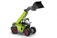 CaDA Master Series Klemmbausteine Teleskoplader 1:17 RC Set RTR mit Fernsteuerung und Antriebsset - 1469 Teile