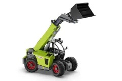 CaDA Master Series Klemmbausteine Teleskoplader 1:17 RC Set RTR mit Fernsteuerung und Antriebsset - 1469 Teile