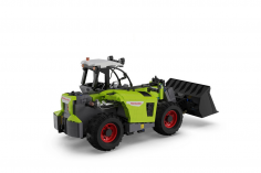 CaDA Master Series Klemmbausteine Teleskoplader 1:17 RC Set RTR mit Fernsteuerung und Antriebsset - 1469 Teile