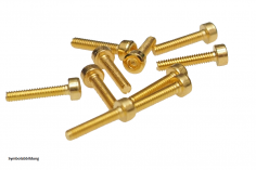Inbusschrauben mit Titan Legierung Härtegrad 12,9 M2x10mm 10Stück
