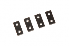 Mikado Servoabstandsplatten 4Stück, LOGO Kunststoff-Chassis