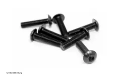 Linsenkopfschrauben M2,5x4 10Stück