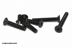 Senkkopfschraube mit Innensechskant M2,5x10 10Stück 