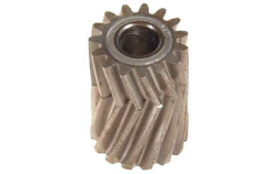 Mikado Ritzel 15 Zähne Ø5mm, pfeilverzahnt M0,7