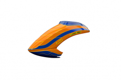 Mikado Haube LOGO 550 neon-orange/blau