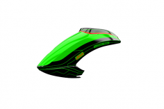 Mikado Haube LOGO 550 neon-grün/schwarz