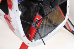 Mikado Antennenhalter flach, weiß