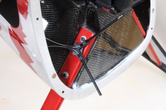 Mikado Antennenhalter flach, gelb