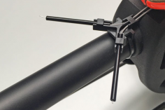 Mikado Antennenhalter Heckrohr, grau