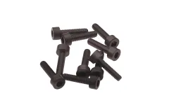 Inbusschrauben aus Aluminium titan eloxiert M3x12 10Stück