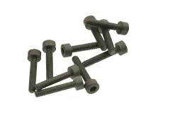 Inbusschrauben aus Aluminium titan eloxiert M3x16 10Stück