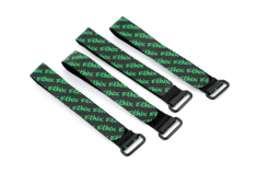 Ethix Klettband mit Metal Schlaufe 250x20mm 4 Stück
